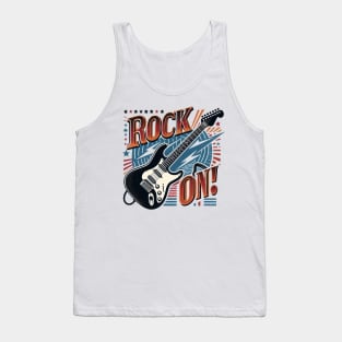 Vintage electric guitar Tank Top